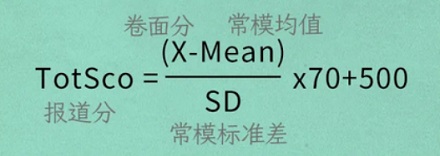 为什么四六级总分是 710 分，而不是 100 分？