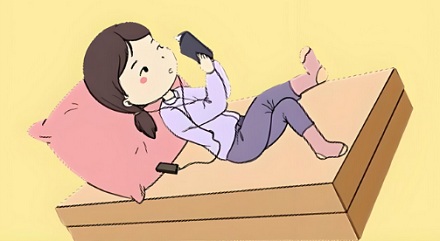 为什么不建议侧躺玩手机?