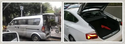 为什么有些停在路边的车要敞着后备箱?