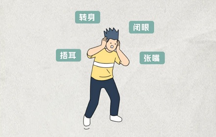 遭遇闪光弹,闭眼背身能躲开吗?