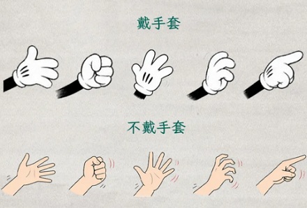 匹诺曹、米老鼠、黑猫警长……这些动画角色为什么都戴着白手套？
