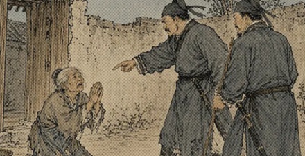 为什么石壕吏不把旁边的杜甫抓去当壮丁？