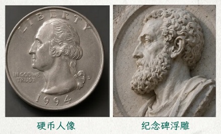 为什么硬币的人像大多是侧脸，而纸币大多是正脸？
